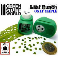 Leaf Punch Medium Green (Maple 1/16 Scale)