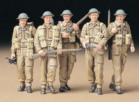 British infantry on patrol 1/35