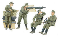 German Halftrack Crew 1/35