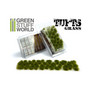 Grass Tufts 6mm self-adhesive Dry Green