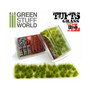 Grass Tufts XL 12mm self-adhesive Realistic Green