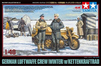 German Luftwaffe Crew (Winter) with Kleines Kettenkraftrad 1/48