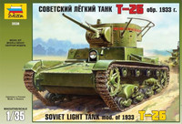 T-26 Soviet Light Tank  1/35