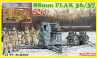 8.8cm FlaK 36/37 (2 in 1) & Crew (Updated kit, new parts)  1/35
