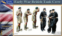 British Tank Crew (Early War)  1/35