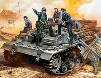 German StuG III Crew   1/35
