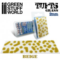 Grass Tufts 2mm Self Adhesive  Beige