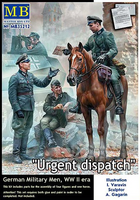 Urgent Dispatch German Troops WW II	 1/35
