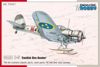 SAAB B-5 Swedish Dive Bomber  1/72