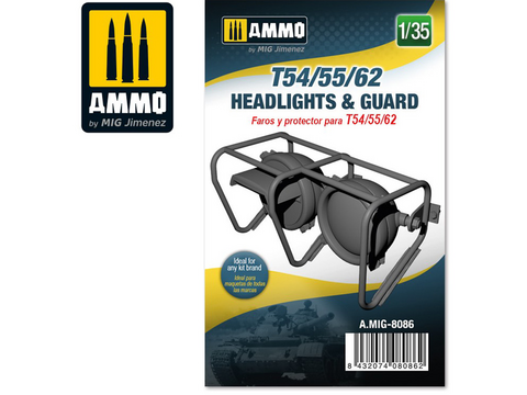 T-547T-55/T-62 Headlights with quard  1/35