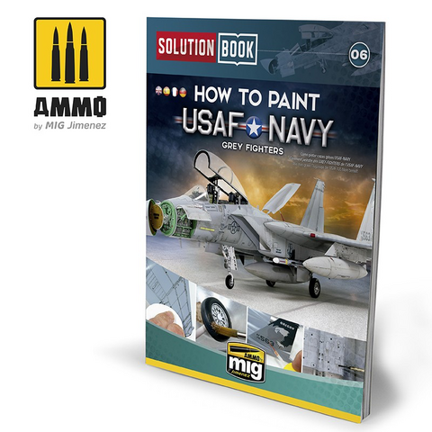 How to Paint USAF Navy Grey Fighters (Solution Book)