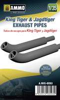 King Tiger & Jagdtiger Exhaust Pipes  1/35