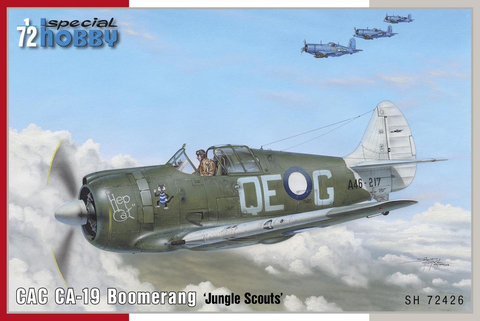 CAC CA-19 Boomerang ”Jungle Scouts”  1/72