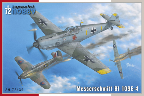 Messerschmitt Bf-109E-4  1/72