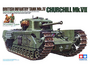 Churchill Mk.VII British Tank with 6 Figures	1/35