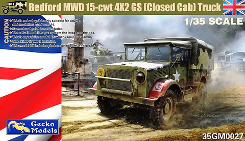 Bedford MWD 15-cwt 4X2 GS (closed cab) Truck  1/35
