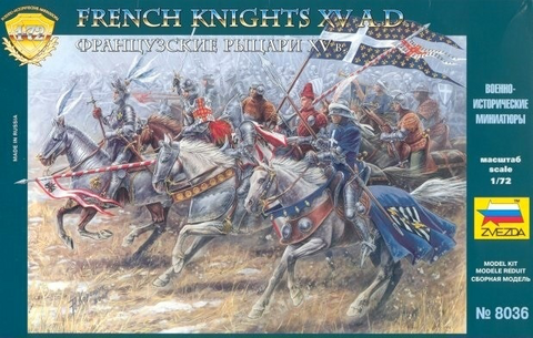French Knights (19 Figures)  1/72