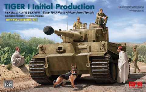 Tiger I Initial Production with Interior  1/35