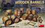 Wooden Barrels Medium Size  1/35
