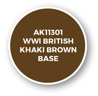 WWI British Khaki Brown Base