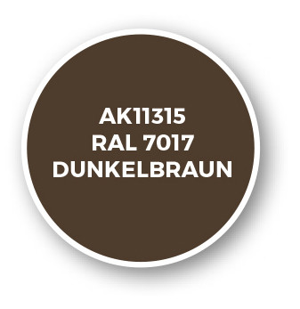 RAL 7017 Dunkelbraun