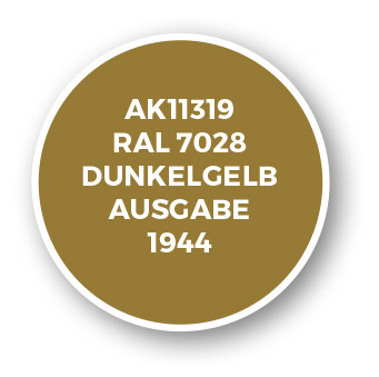 RAL 7028 Dunkelgelb Ausgabe 1944