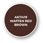 Waffen Red Brown