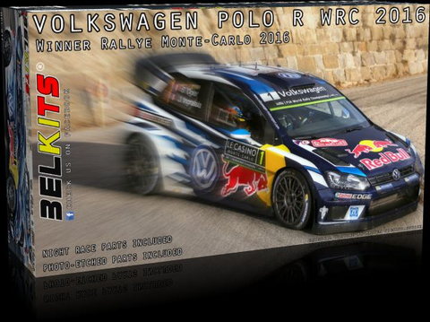 Volkswagen Polo R WRC 2016 (Ogier/Latvala/Mikkelsen)  1/24