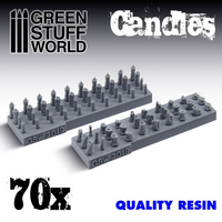 Candels Set (Resin) 70kpl  1/48-1/32