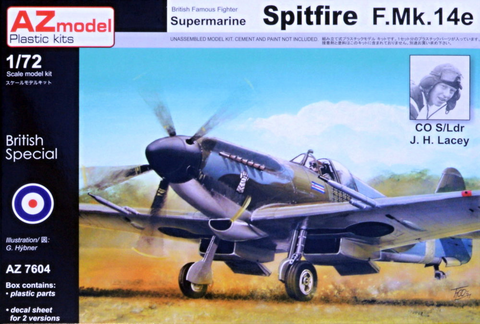 Supermarine Spitfire F.Mk.14E J.H.Lacey  1/72
