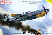Messerschmitt Bf109 F-4 JG.5 Eismeer  1/72