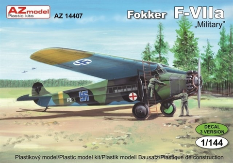 Fokker F-VIIa Military 1/144