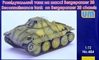 Reconnaissance Tank on Bergepanzer 38t Chassis  1/72
