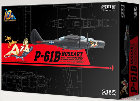 Northrop P-61B Black Widow Noseart  1/48