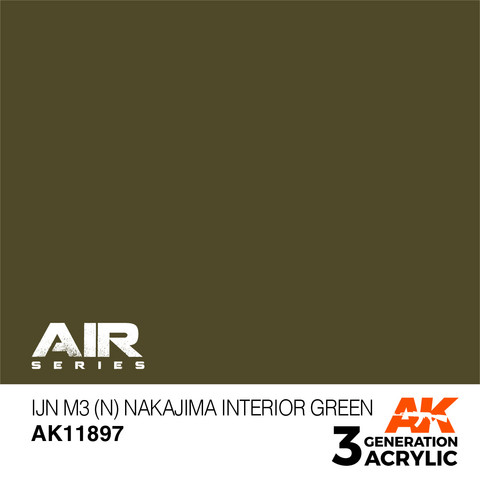 IJN M3 (N) Nakajima Interior Green