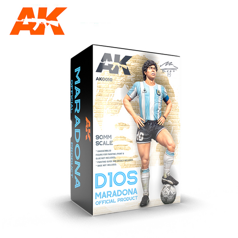 Diego Maradona Resin Figure  90mm
