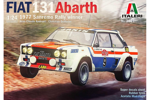 Fiat 131 Abarth, San Remo Winner 1977  1/24