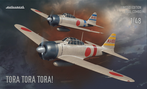 Tora Tora Tora A6M2 Zero Type 21 Over Pearl Harbor 'Dual Combo' Limited Edition  1/48