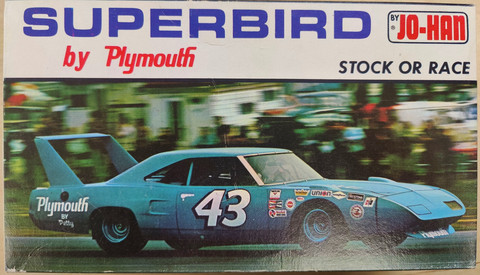 Superbird Plymouth Stock or Race  1/25