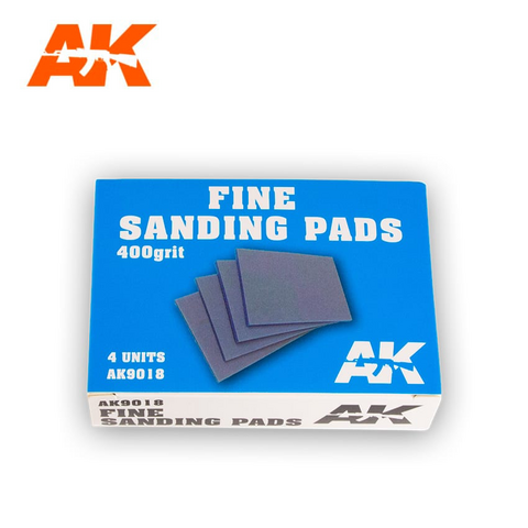 Fine Sanding Pads  #400 (4pcs)