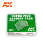 Super Fine Sanding Pads #800 (4pcs)