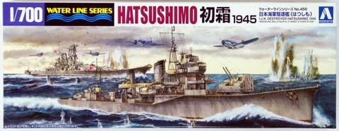 Japanese Destroyer Hatsushimo 1945  1/700