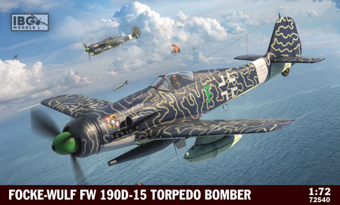 Focke Wulf Fw-190D-15 Torpedo Bomber  1/72