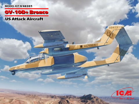 North –American/Rockwell OV-10D+ Bronco	 1/48