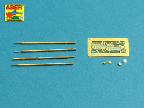 Barrels for ZSU23 4 Shilka AA Tank  1/35
