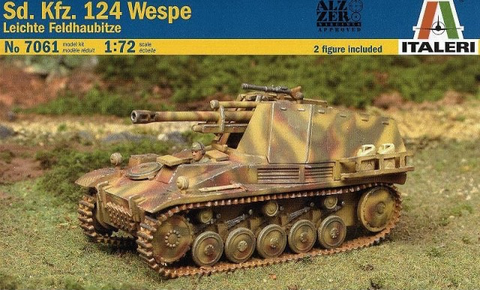 SdKfz 124 Wespe  1/72