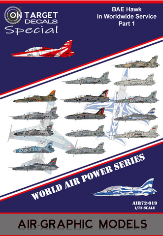 The Hawk Special (BAE Hawk in Worldwide Service) Decals  1/72