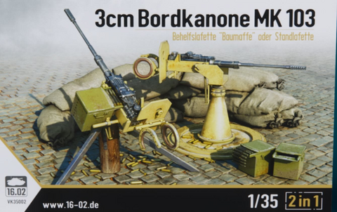 3cm Bordkanone MK103 Befelslafette  