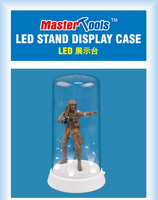 Round Top Display Case Ø 84mm K 185mm Led Lights