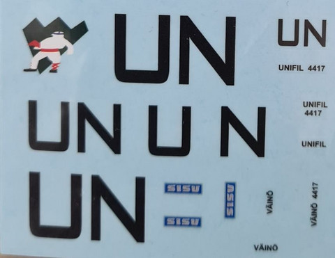 Pasi siirtokuva-arkki #13 Finnish UN Unifil 